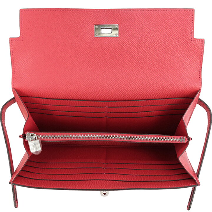 楽天市場】【5%OFF】 エルメス ケリーウォレット ロング エプソン 
