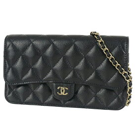 【新品】 シャネル チェーン フォンケース マトラッセ キャビアスキン ブラック 黒 ゴールド金具 ココマーク ポシェット CHANEL シャネル チェーンバッグ チェーンショルダーウォレット チェーンショルダーバッグ ミニバッグ レザー 本革 バック BAG ブランド