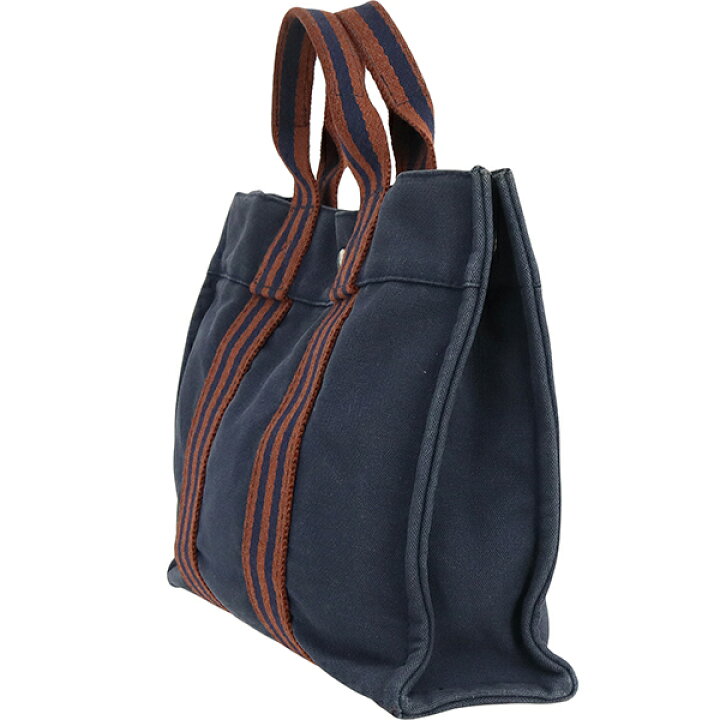 楽天市場】【中古】 エルメス トートバッグ フールトゥ PM キャンバス 