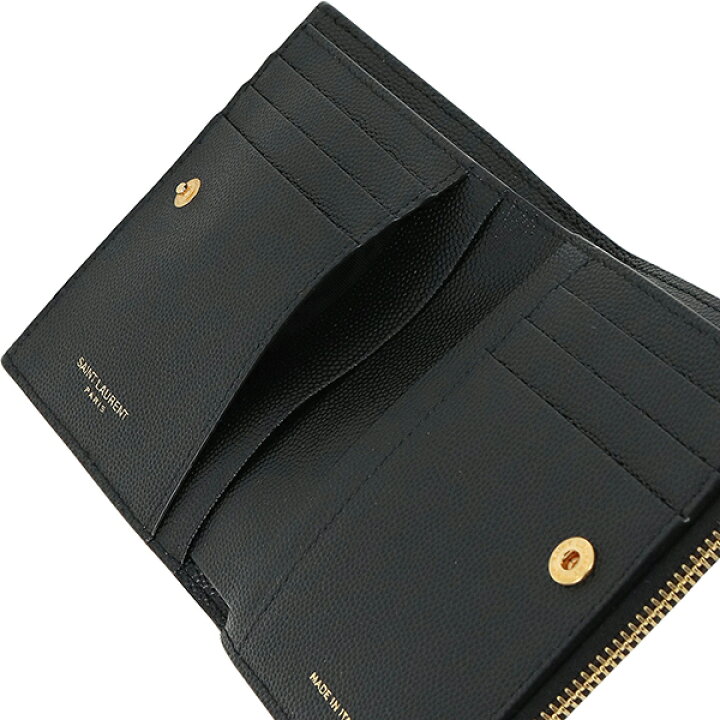 楽天市場】【新品】 サンローラン 二つ折り財布 アップタウン 