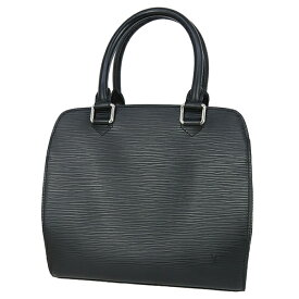 【超美品】 ルイヴィトン ハンドバッグ ポンヌフ エピ レザー ブラック 黒 シルバー金具 ヴィンテージ LOUIS VUITTON ルイヴィトン バッグ レディース 本革 手持ち ハンドバック バック HANDBAG BAG ブランド 中古