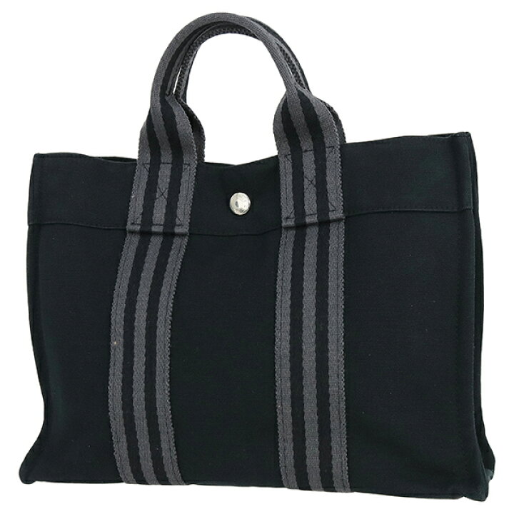 楽天市場】【美品】 エルメス トートバッグ フールトゥ PM キャンバス 