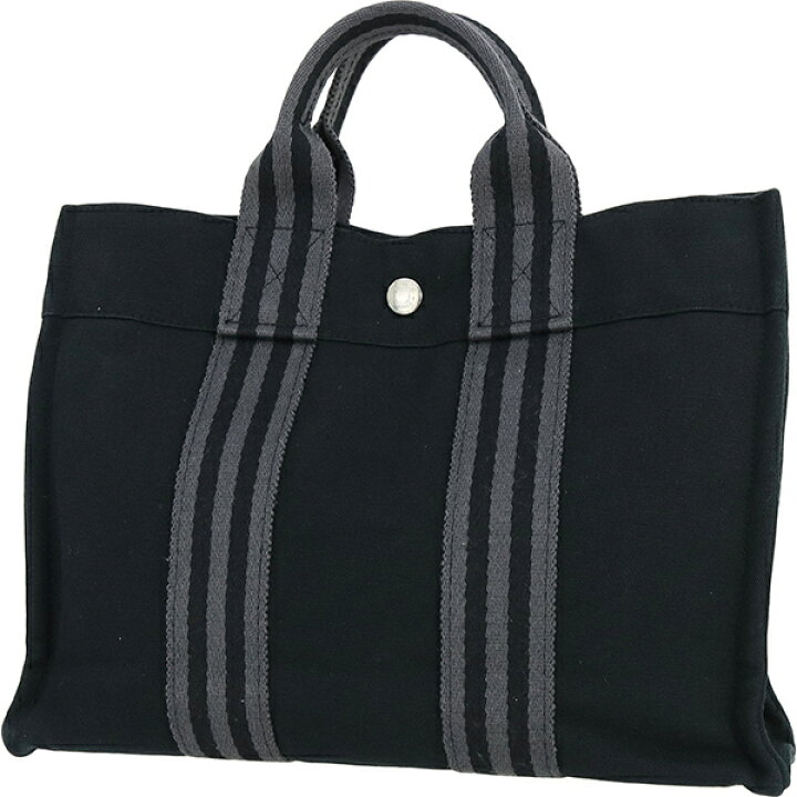 楽天市場】【美品】 エルメス トートバッグ フールトゥ PM キャンバス 