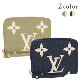 【5%OFF】 ルイヴィトン 財布 ジッピーコインパース モノグラム アンプラント バイカラー レザー ラウンドファスナー LOUIS VUITTON ルイヴィトン コインケース メンズ レディース 小銭入れ コンパクトウォレット カードケース コンパクト財布 ミニ財布 ブランド