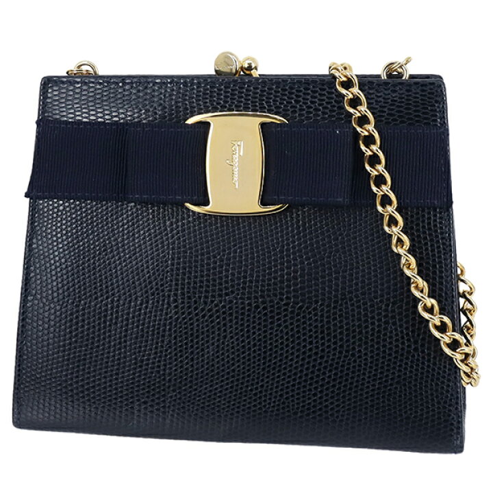 楽天市場】【5%OFF】 フェラガモ 2WAYバッグ ミニバッグ がま口 ヴァラ 