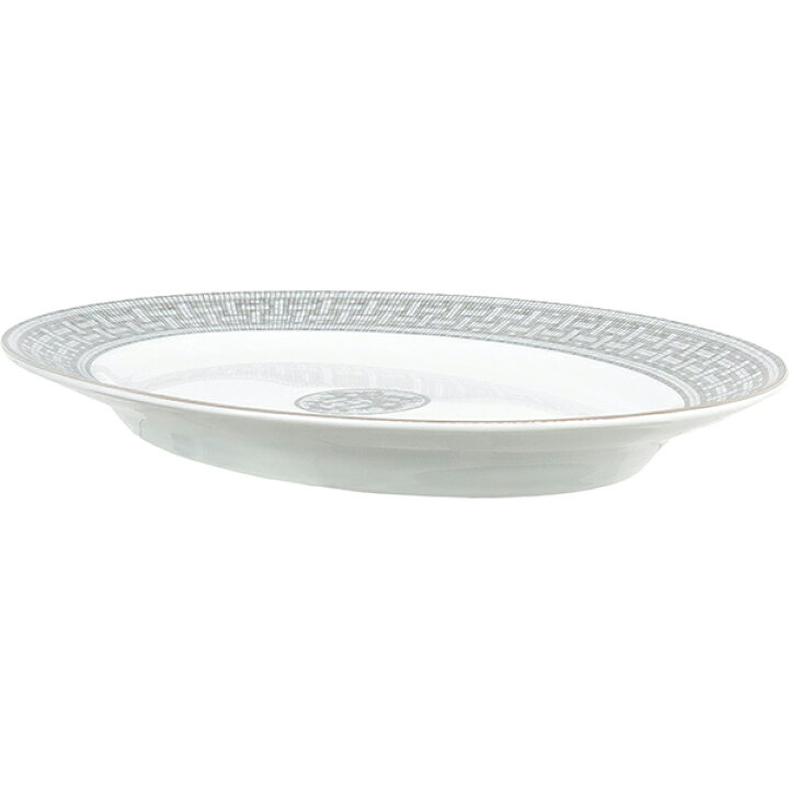 楽天市場】【5%OFF】 エルメス 食器 オーバル プレート 42cm モザイク 