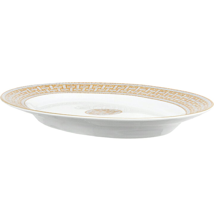 楽天市場】【新品】 エルメス 食器 オーバル プレート 42cm モザイク 