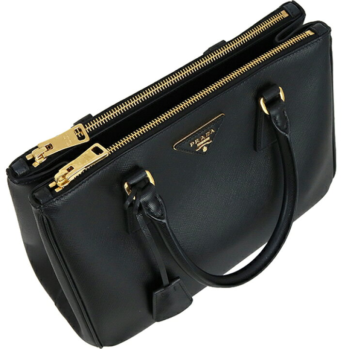 楽天市場】【5%OFF】 プラダ ガレリア ミディアム バッグ サフィアーノ 