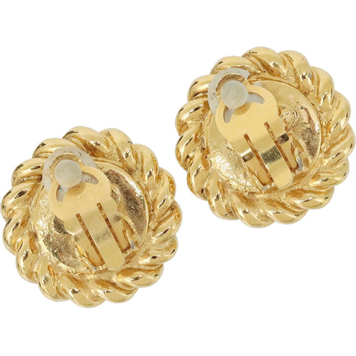 楽天市場】シャネル イヤリング ヴィンテージ ラインストーン カラー  