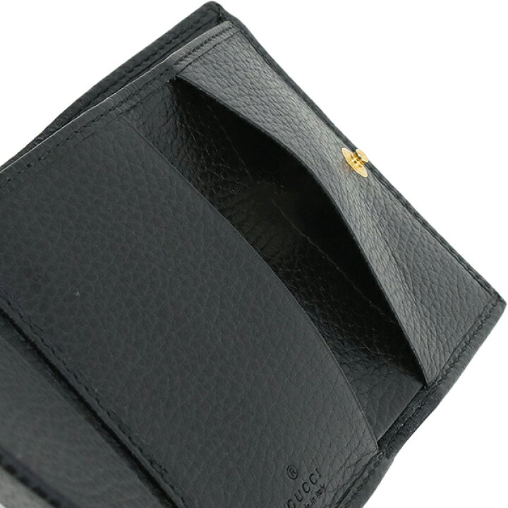 楽天市場】【5%OFF】 グッチ 三つ折り財布 GGマーモント ミニ 