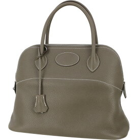 【超美品】 エルメス ボリード31 トリヨンクレマンス エトゥープ シルバー金具 2WAYバッグ エルメス ハンドバッグ HERMES エルメス ショルダーバッグ レディース メンズ ファスナー レザー 本革 ハンドバック バック HANDBAG BAG ブランド 美品 中古