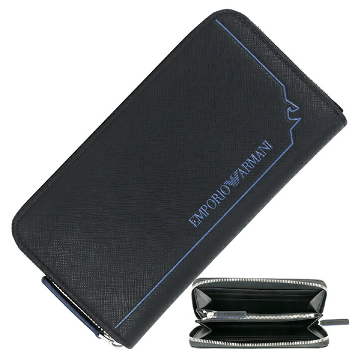 楽天市場】【10%OFF】 エンポリオ アルマーニ 長財布 グラフィック 