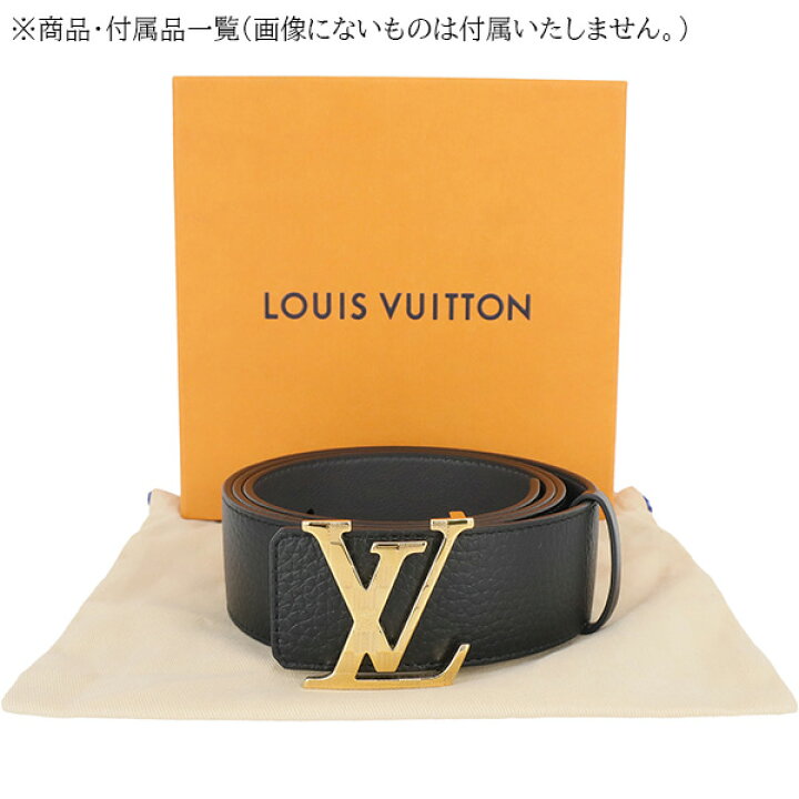 楽天市場】【未使用品】 ルイヴィトン ベルト メンズ LVダミエ  