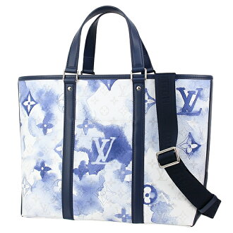 LOUIS VUITTON V Tote BB Monogram M43976 Brown Black Leather Shoulder bag Handbag Women Mini New