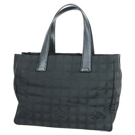 【10%OFF】 シャネル トートバッグ ニュートラベルライン トート MM ジャカード ナイロン キャンバス ブラック 黒 CHANEL シャネル ショルダーバッグ A4 ビジネスバッグ ハンドバッグ ハンドバック バック HANDBAG BA