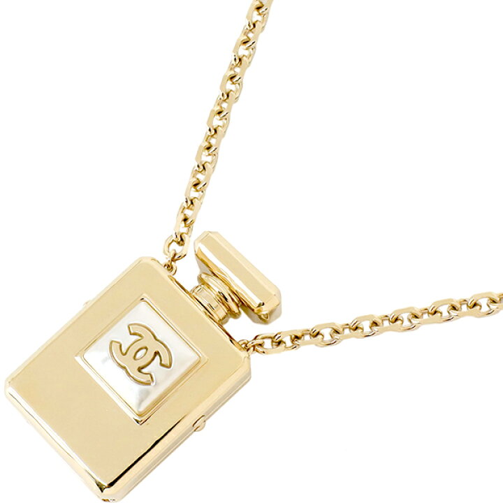 楽天市場】【5%OFF】 シャネル ネックレス パフューム 香水瓶モチーフ  