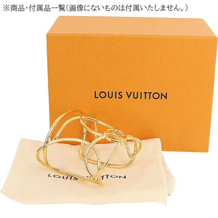 楽天市場】【美品】 ルイヴィトン ブレスレット カフ フィリグラム M 