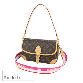【新品】 ルイヴィトン ショルダーバッグ ディアヌ モノグラム レザー ブラウン 2色 2カラー 2WAYバッグ LOUIS VUITTON ルイヴィトン ハンドバッグ レディース クロスボディバッグ ワンショルダー セミショルダー フラップ ハンドバック バック BAG ブランド