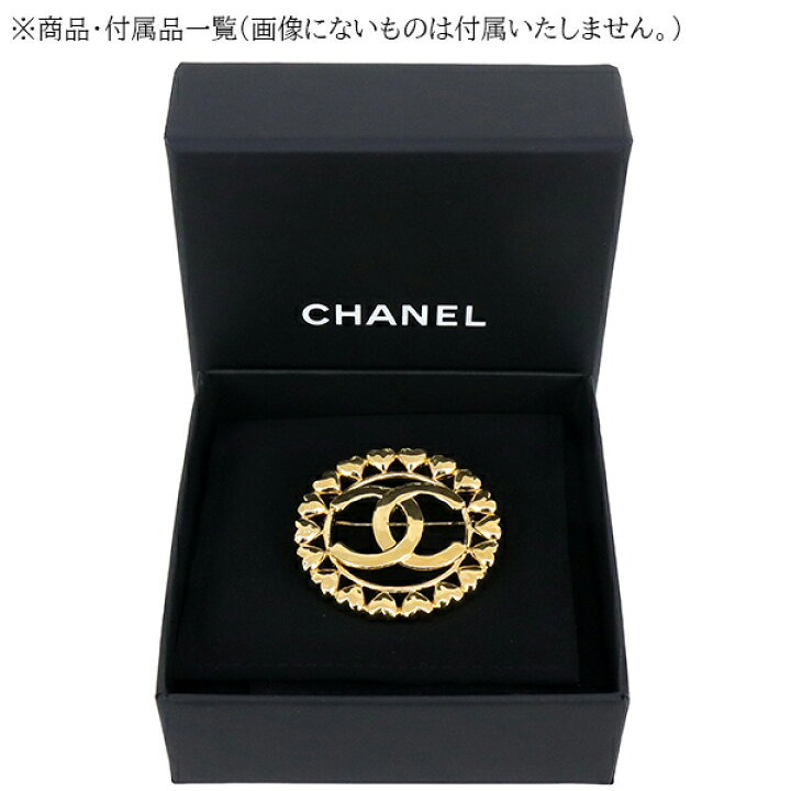 楽天市場】【10%OFF】 シャネル ブローチ ハートココマーク ラウンド 