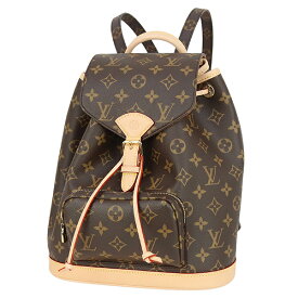 【新品】 ルイヴィトン リュックサック モンスリ PM モノグラム レザー LOUIS VUITTON ルイヴィトン バックパック レディース メンズ ルイヴィトン ショルダーバッグ ハンドバッグ 巾着 ドローストリング デイパック バック BAG ブランド