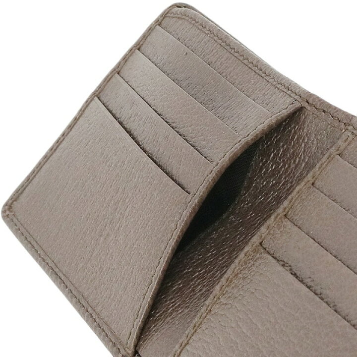 楽天市場】【10%OFF】 グッチ 二つ折り財布 札入れ 小銭入れ無し 