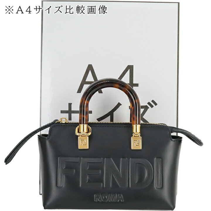 楽天市場】【超美品】 フェンディ バイザウェイ ミニ ズッカ レザー  