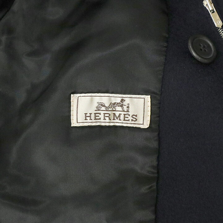 楽天市場】エルメス ピーコート ショート丈 カシミヤ メンズ 48サイズ 