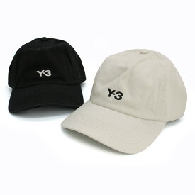 【2024年春夏新作】Y-3 ワイスリー (IN2391-2390) ベースボールキャップ DAD CAP ダッド キャップ メンズ ロゴ刺繍 コットン 帽子 BLACK WHITE 白 黒 プレゼント UV対策