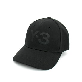 【2024年春夏新作】Y-3 ワイスリー (IY0104) CAP ベースボールキャップ LOGO CAP メンズ ユニセックス　ロゴ刺繍 ポリエステル 帽子 BLACK プレゼント UV対策