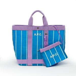 �A�[�y�[�Z�[ A.P.C. apc (F67067 PEAAD) �t�@�X�i�[�|�[�`�t���g�[�g�o�b�O �@�u���[�x���[���u���[�@���b�V���o�b�O Cabas myrtille BLEU DUO TU�@ ��?�܁i�K�[�W�[�f�[�j�@���j�Z�b�N�X�@���f�B�[�X ��