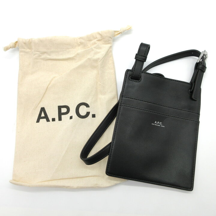 楽天市場】APC A.P.C. アーペーセー ショルダーバッグ neck pouch nino 
