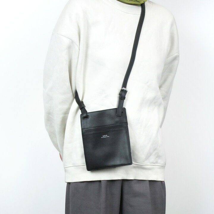 楽天市場】APC A.P.C. アーペーセー ショルダーバッグ neck pouch nino  
