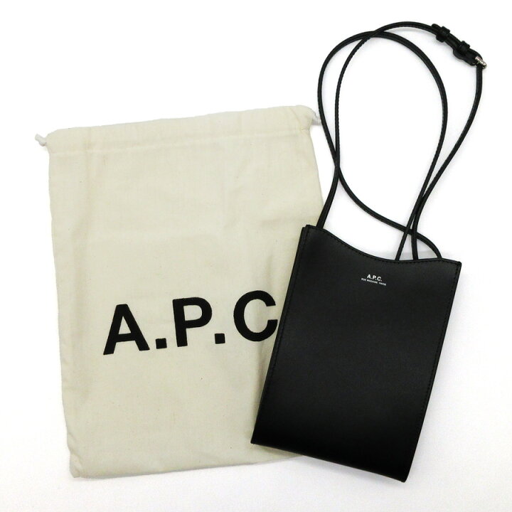 楽天市場】A.P.C. アーペーセー APC ショルダーバッグ neck pouch  