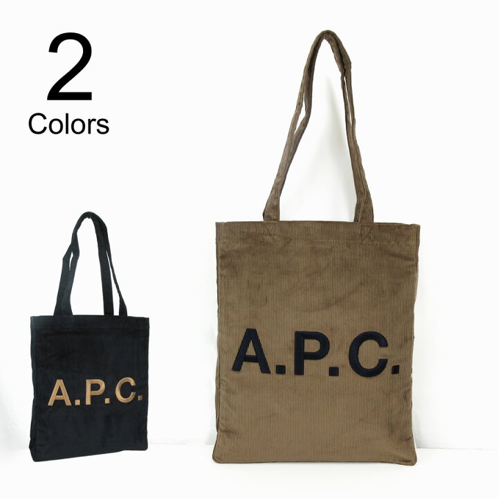 楽天市場】A.P.C. アーペーセー コーデュロイ トートバッグ メンズ 