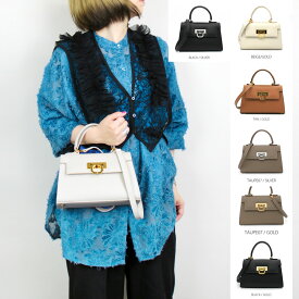 CARBOTTI カルボッティ ハンドバッグ GRETA P245 レディース ショルダーバッグ　グレタ ミディアム レディース パルメラートレザー ショルダーバッグ 鞄 入学式　フォーマル　卒業式　レザー 鞄 TAUPE NERO TAN グレージュ　ブラック ブラウン