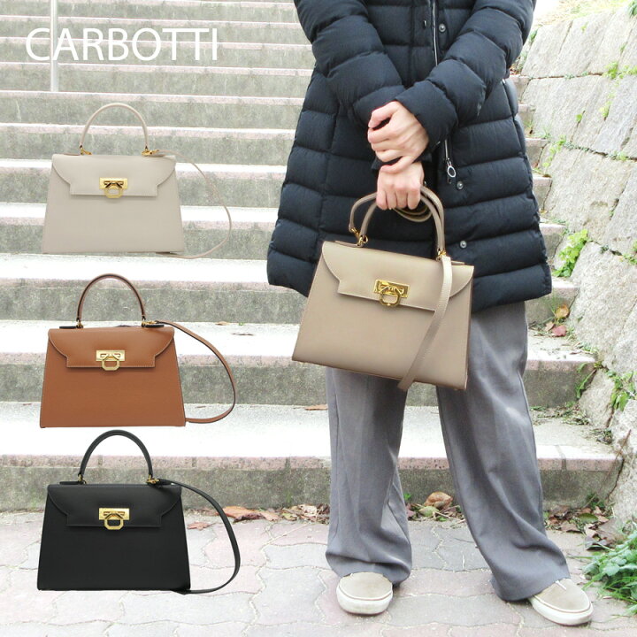 楽天市場】CARBOTTI カルボッティ ハンドバッグ IVANA 443 レディース  