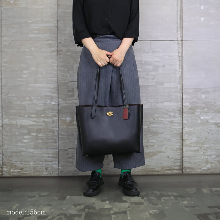 楽天市場】COACH（コーチ） ウィロウ トートバッグ C0689 B4/BK 