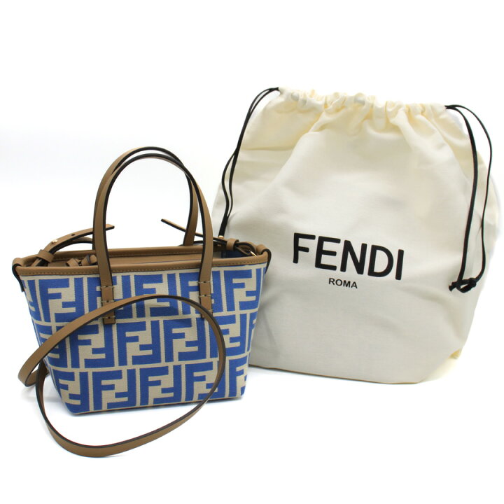 楽天市場】フェンディ FENDI (8BS096 AOVJ) ロール ミニ FFジャカード  