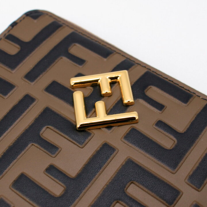 楽天市場】フェンディ FENDI (8M0508ADYMF13VK) FFダイヤモンド ジップ  