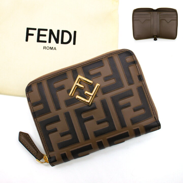 楽天市場】フェンディ FENDI (8M0508ADYMF13VK) FFダイヤモンド ジップ  