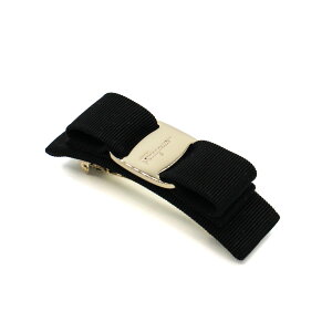 �t�F���K�� FERRAGAMO 342019 495450 �o���b�^ �A�N�Z�T���[ ���f�B�[�X ���@�� VARA ���{�� �T�����@�g�[�� �t�F���K�� Salvatore Ferragamo ������ �w�A�A�N�Z�T���[ Black/Gold �M�t�g �v���[���g �y2026�N�t