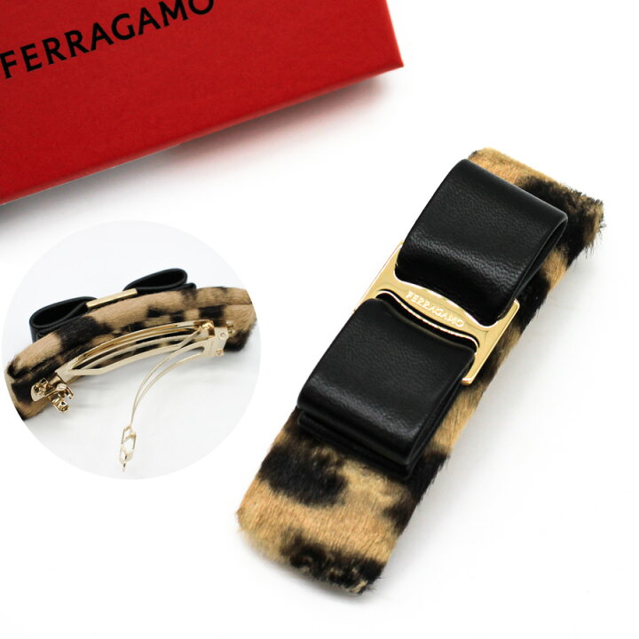 楽天市場】フェラガモ FERRAGAMO 340457 786475 バレッタ ヘアクリップ 