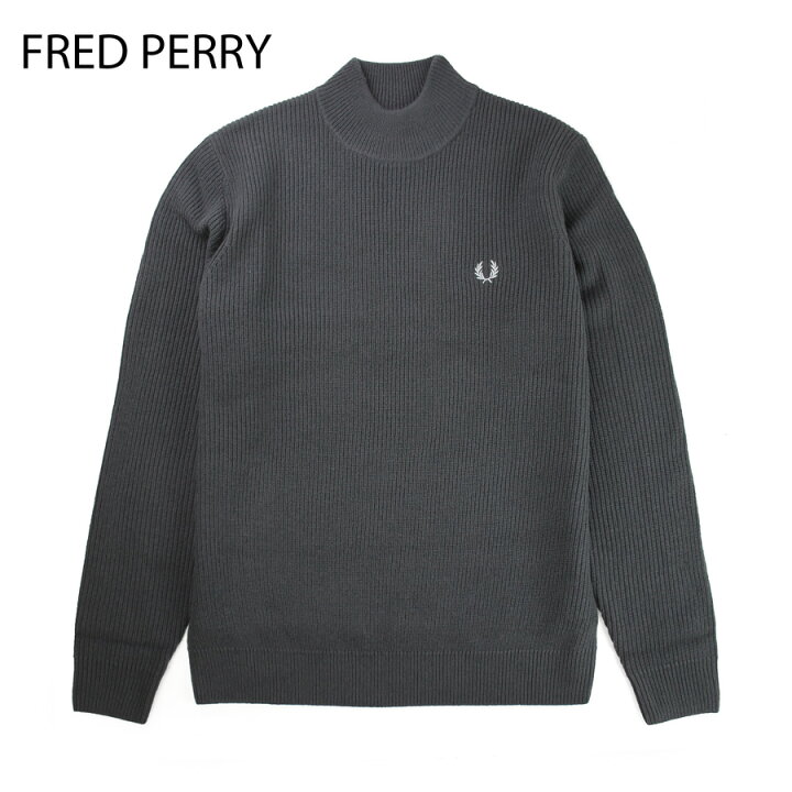 楽天市場】FRED PERRY フレッドペリー(K8560) ラムウール モックネック 