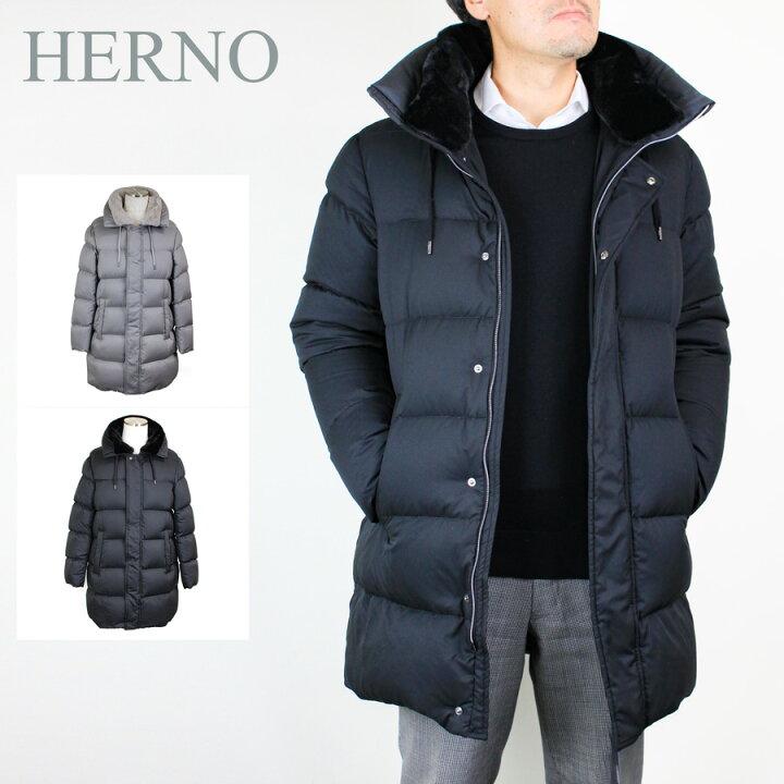 楽天市場】ヘルノ HERNO (PI001159U 12414Z) ボンバー アレンデール 
