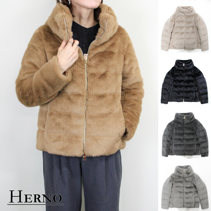 Herno ヘルノ エコファーダウンジャケット 楽天市場】HERNO ヘルノ 