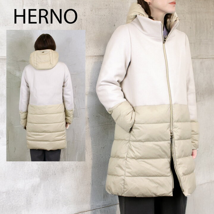 楽天市場】HERNO ヘルノ （PI002118D 33344）ダウンコート ダウン 