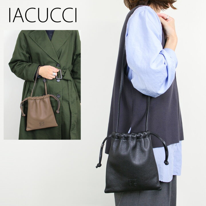 楽天市場】IACUCCI イアクッチ (3948 CERVO GRANELLO ) 2WAY巾着トート 