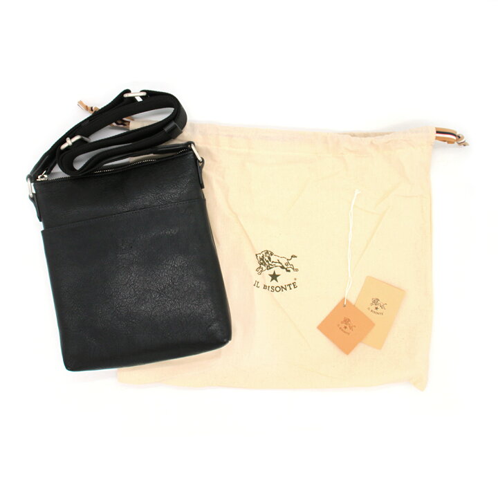 楽天市場】IL BISONTE(イルビゾンテ) BCR318 PO0001 BK131 BLACK 