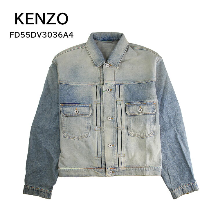 楽天市場】KENZO ケンゾー (FD55DV303-6A4) フェイデッド デニム 