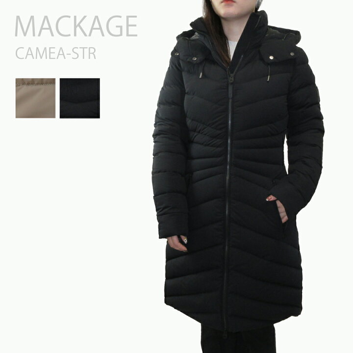 楽天市場】MACKAGE マッカージュ ダウンコート CAMEA-STR ストレッチ 